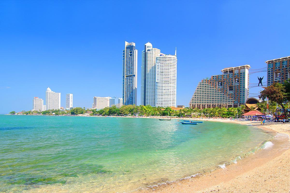 塔莱美景2号套房公寓 乔木提恩海滩 外观 照片